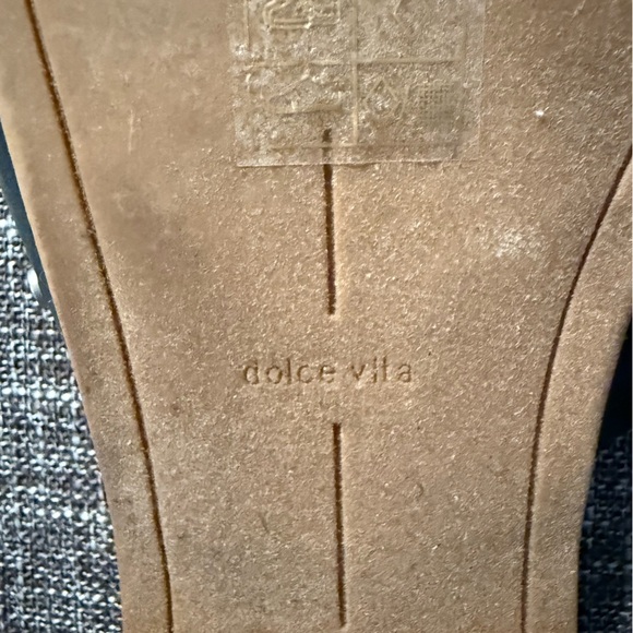 Dolce Vita Black Studded Sandals - Picture 4 of 4